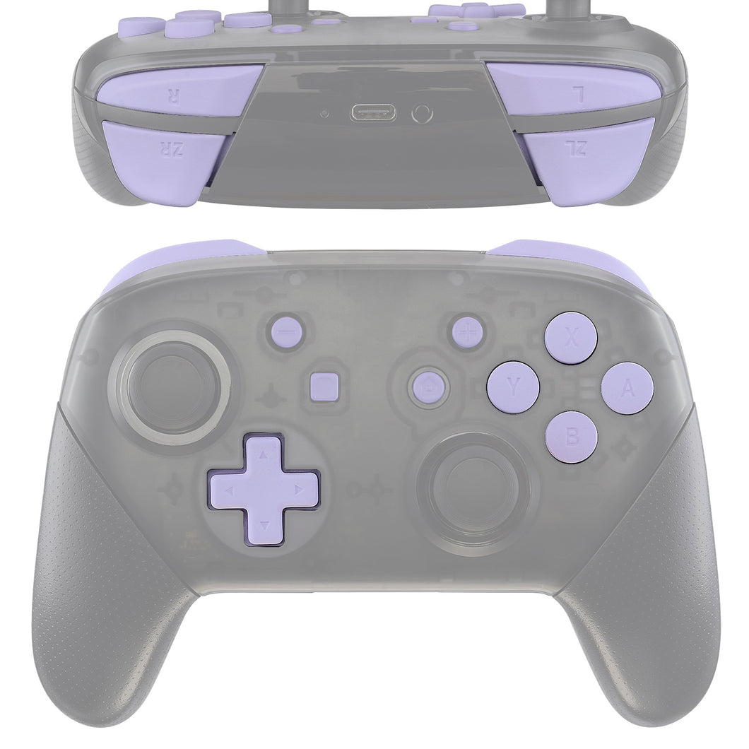 Light Violet 13in1 Button Kits For NS Pro Controller-KRP310WS