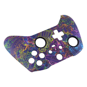 Soft Touch Neon Novel Front Shell For Xbox One-Elite2 Controller-ELT127WS - Extremerate Wholesale