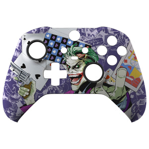 Soft Touch Play Cards Front Shell For Xbox One-Elite2 Controller-ELT141WS - Extremerate Wholesale
