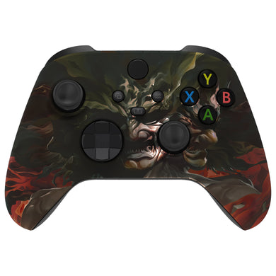 Soft Touch Rage of Asura Front Shell For Xbox Series X/S Controller-FX3T163WS - Extremerate Wholesale