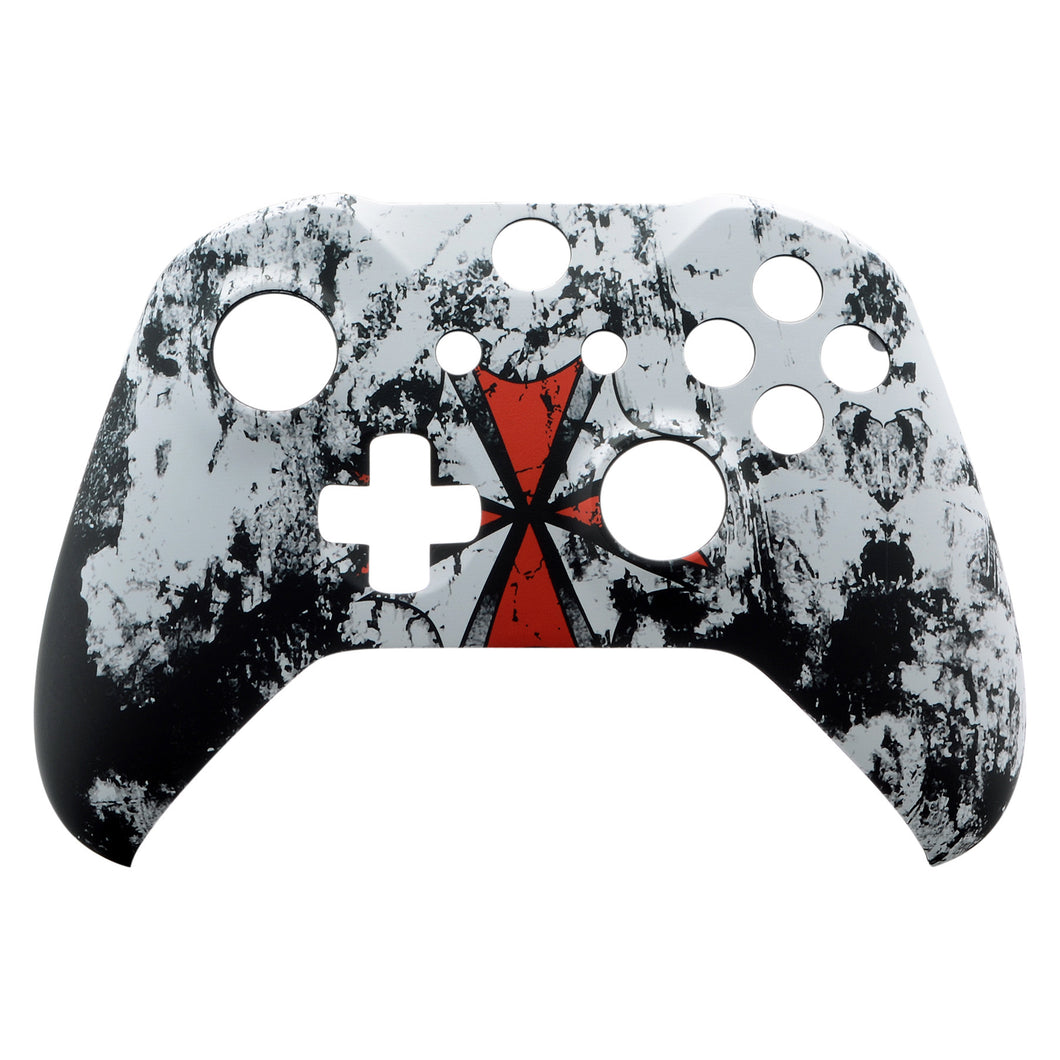 Soft Touch Resident Biohazard Front Shell For Xbox One S Controller-SXOFT06XWS - Extremerate Wholesale