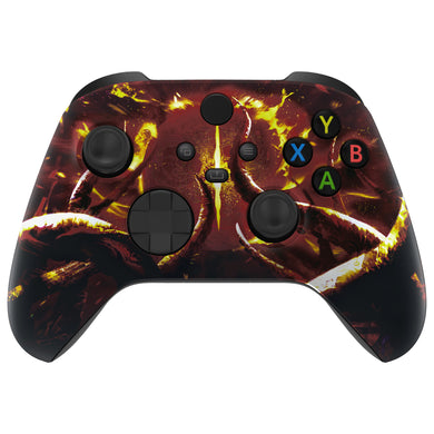 Soft Touch The Great Flaming Overlord Front Shell For Xbox Series X/S Controller-FX3T161WS - Extremerate Wholesale