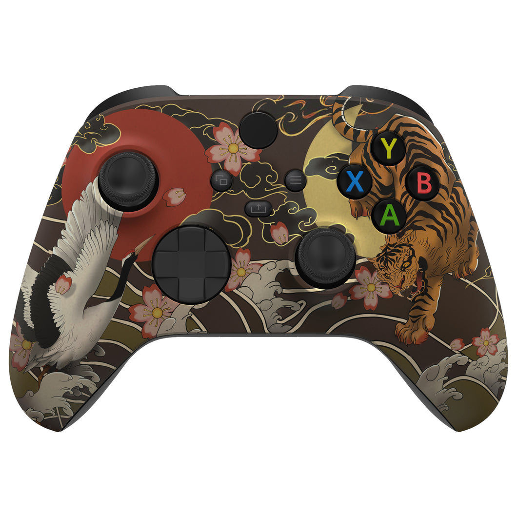 Soft Touch Tiger & Grane Lord Front Shell For Xbox Series X/S Controller-FX3T180WS