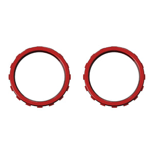 Soft Touch Vampire Red Custom Replacement Accent Rings For Xbox Elite Series 2 Core & Elite Series 2 & Xbox One Elite & eXtremeRate ASR Version Shell For Xbox Series X/S Controlle-XOJ1324 - Extremerate Wholesale