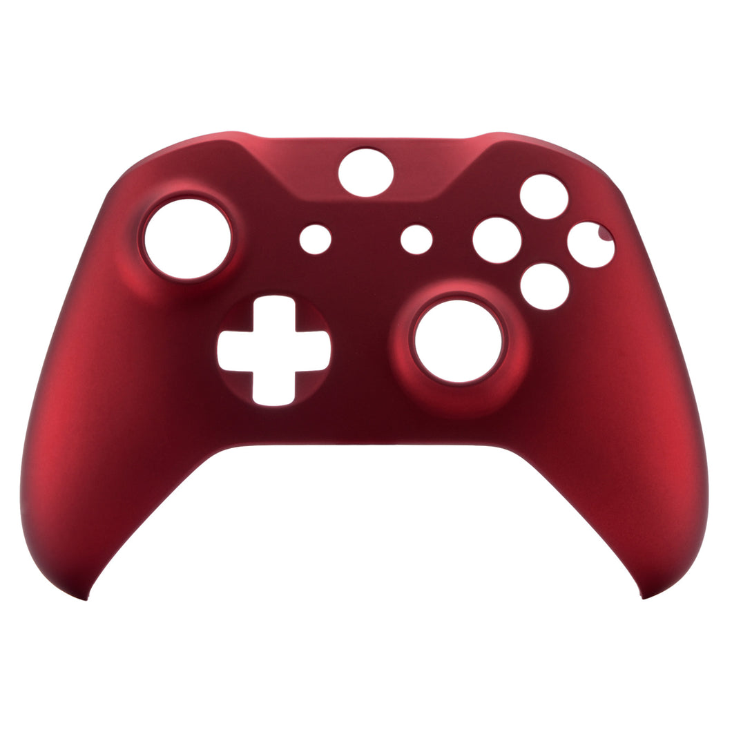 Soft Touch Vampire Red Front Shell For Xbox One S Controller-SXOFX01WS