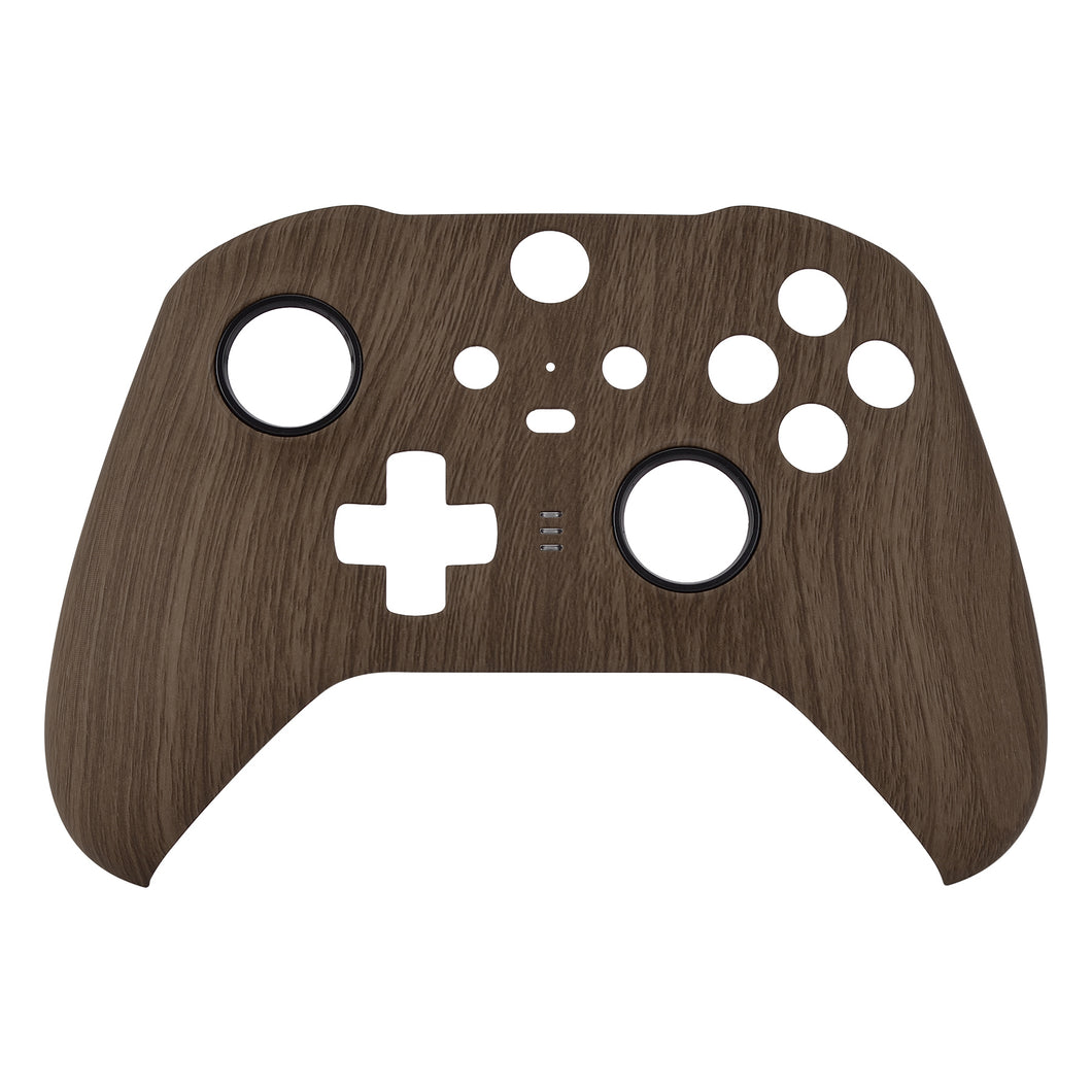 Soft Touch Wooden Grain Front Shell For Xbox One-Elite2 Controller-ELS201WS - Extremerate Wholesale