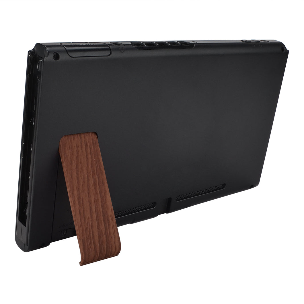 Soft Touch Wooden Grain Kickstand for NS Console-AJ409WS