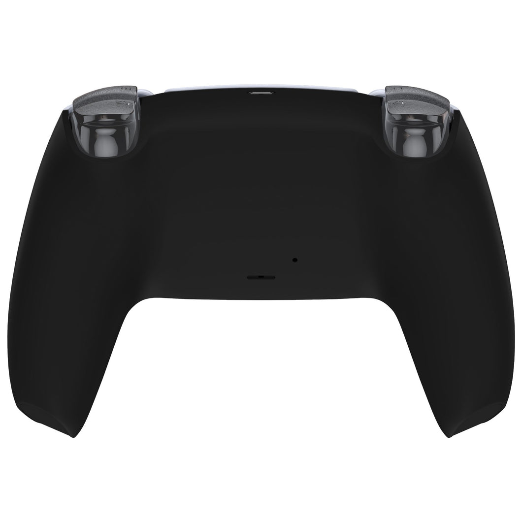 Soft Touch Black Back Shell Compatible With PS5 Controller-DPFP3009WS