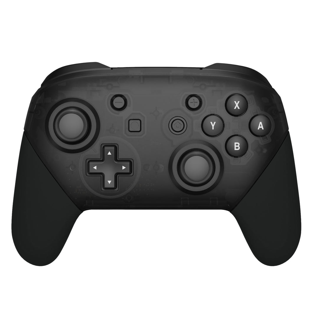 Soft Touch Black Handle Grips For NS Pro Controller-GRP316WS