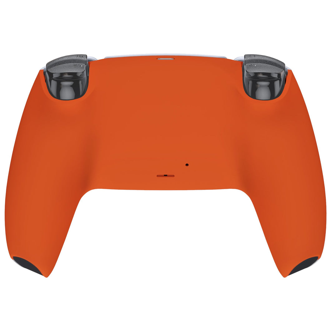 Soft Touch Bright Orange Back Shell Compatible With PS5 Controller-DPFP3004WS