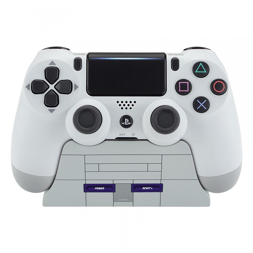Soft Touch Classics SNES Controller Display Stand Compatible With PS4 Controller-SP4H06WS