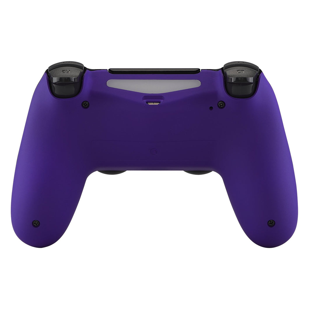 Soft Touch Dark Purple Back Shell Compatible With PS4 Gen2 Controller-SP4BP07WS