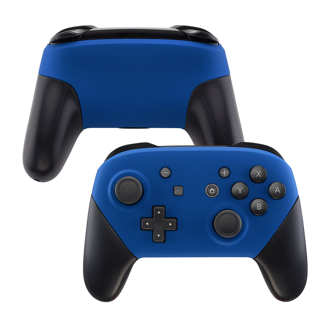 Soft Touch Deep Blue Front Back Shells For NS Pro Controller-MRP304WS
