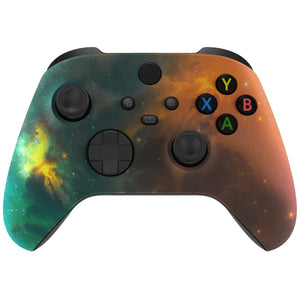 Soft Touch Gold Nebula Front Shell For Xbox Series X/S Controller-FX3T102WS - Extremerate Wholesale