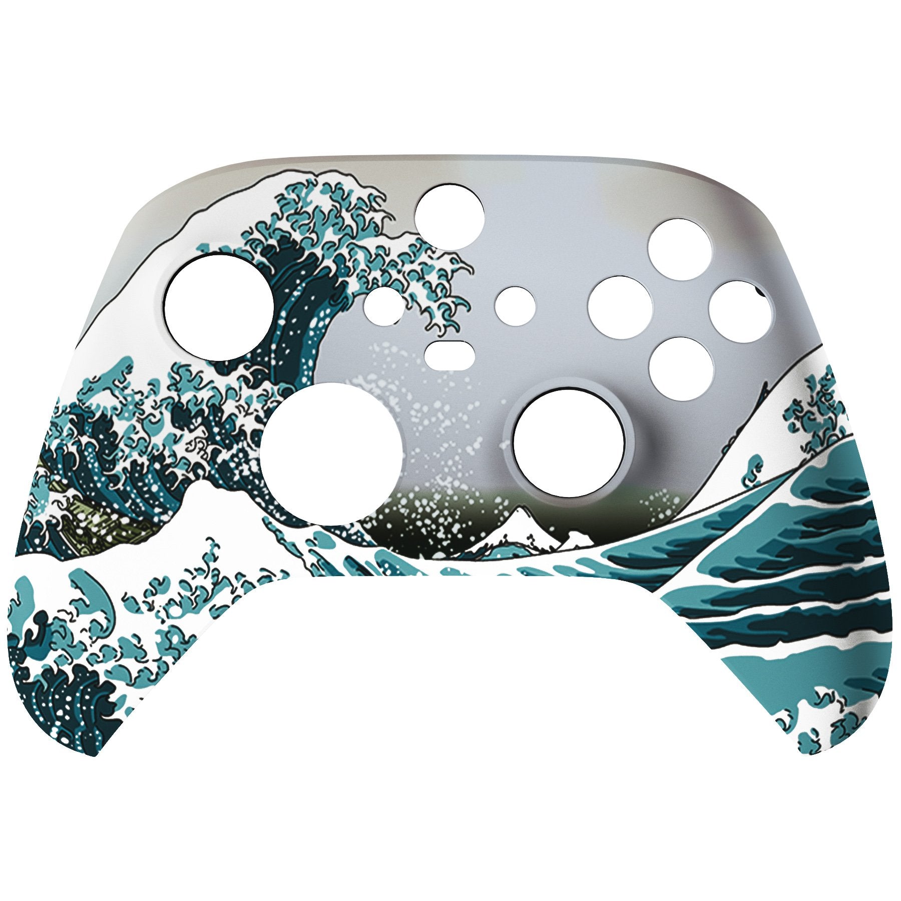 Soft Touch Great Wave Kanagawa Front Shell For Xbox Series X/S  Controller-FX3T106WS