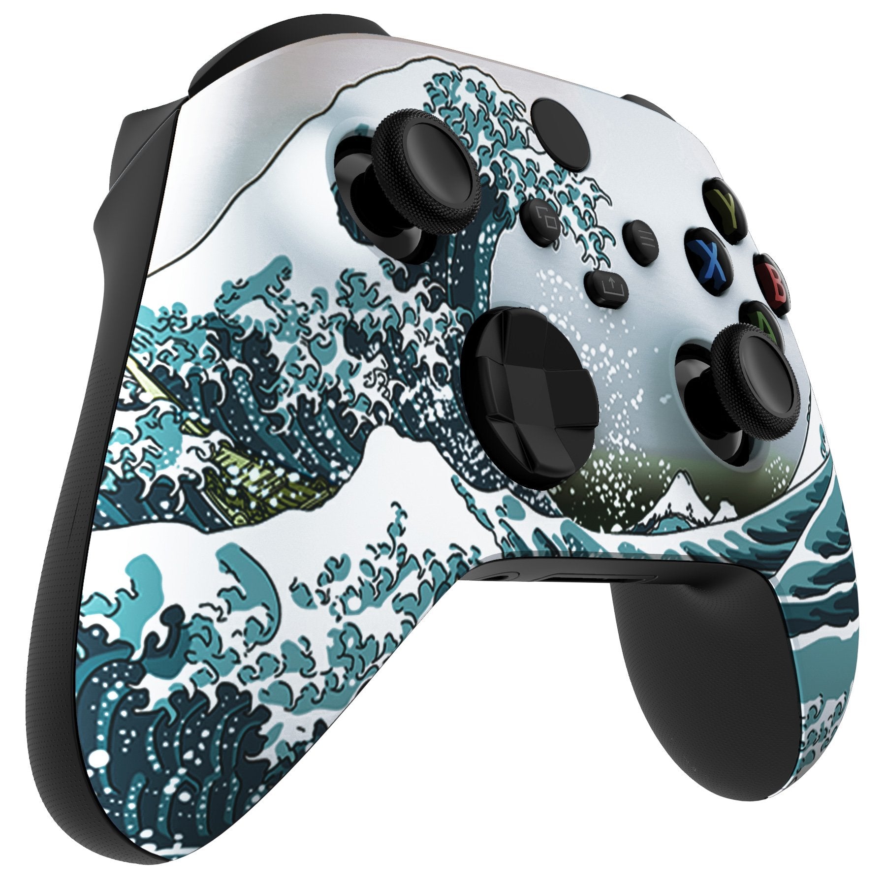 Soft Touch Great Wave Kanagawa Front Shell For Xbox Series X/S  Controller-FX3T106WS