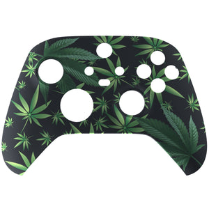 Soft Touch Green Weeds Front Shell For Xbox Series X/S Controller-FX3T111WS - Extremerate Wholesale