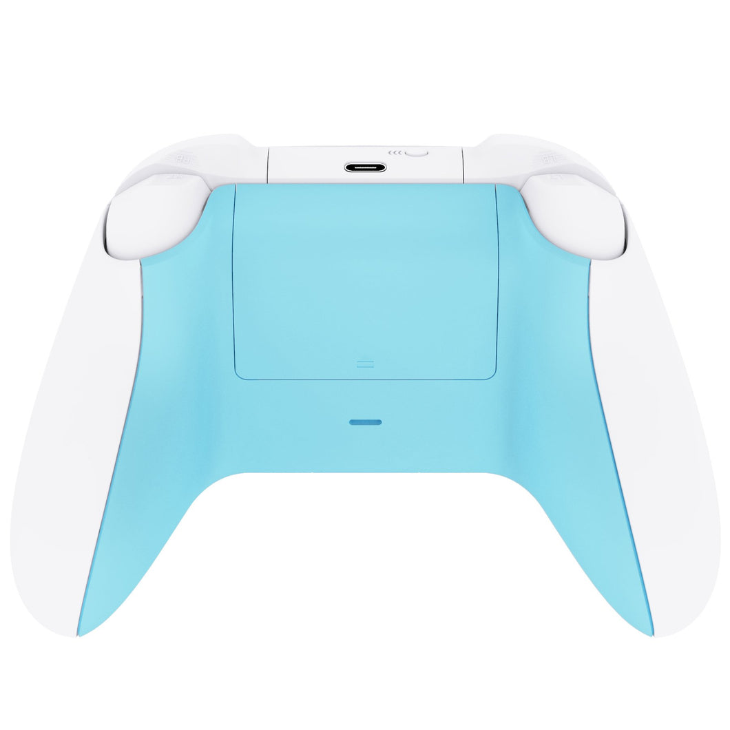 Soft Touch Heaven Blue Back Shell And Battery Cover For Xbox Series X/S Controller-BX3P313WS