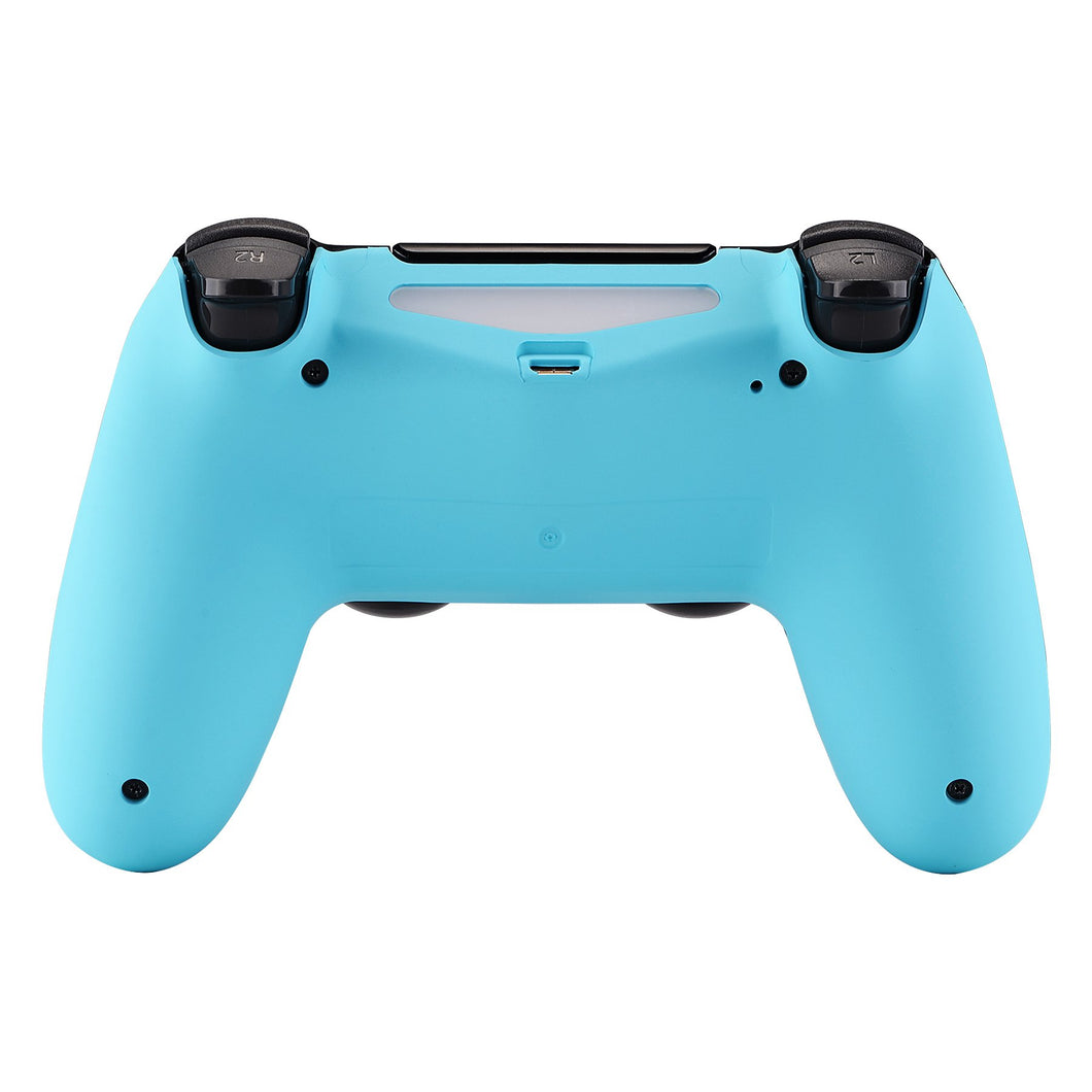 Soft Touch Heaven Blue Back Shell Compatible With PS4 Gen2 Controller-SP4BP13WS