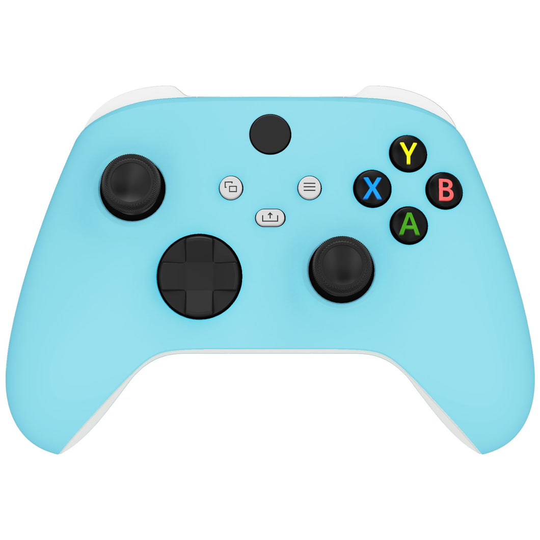 Soft Touch Heaven Blue Front Shell For Xbox Series X/S Controller-FX3P313WS