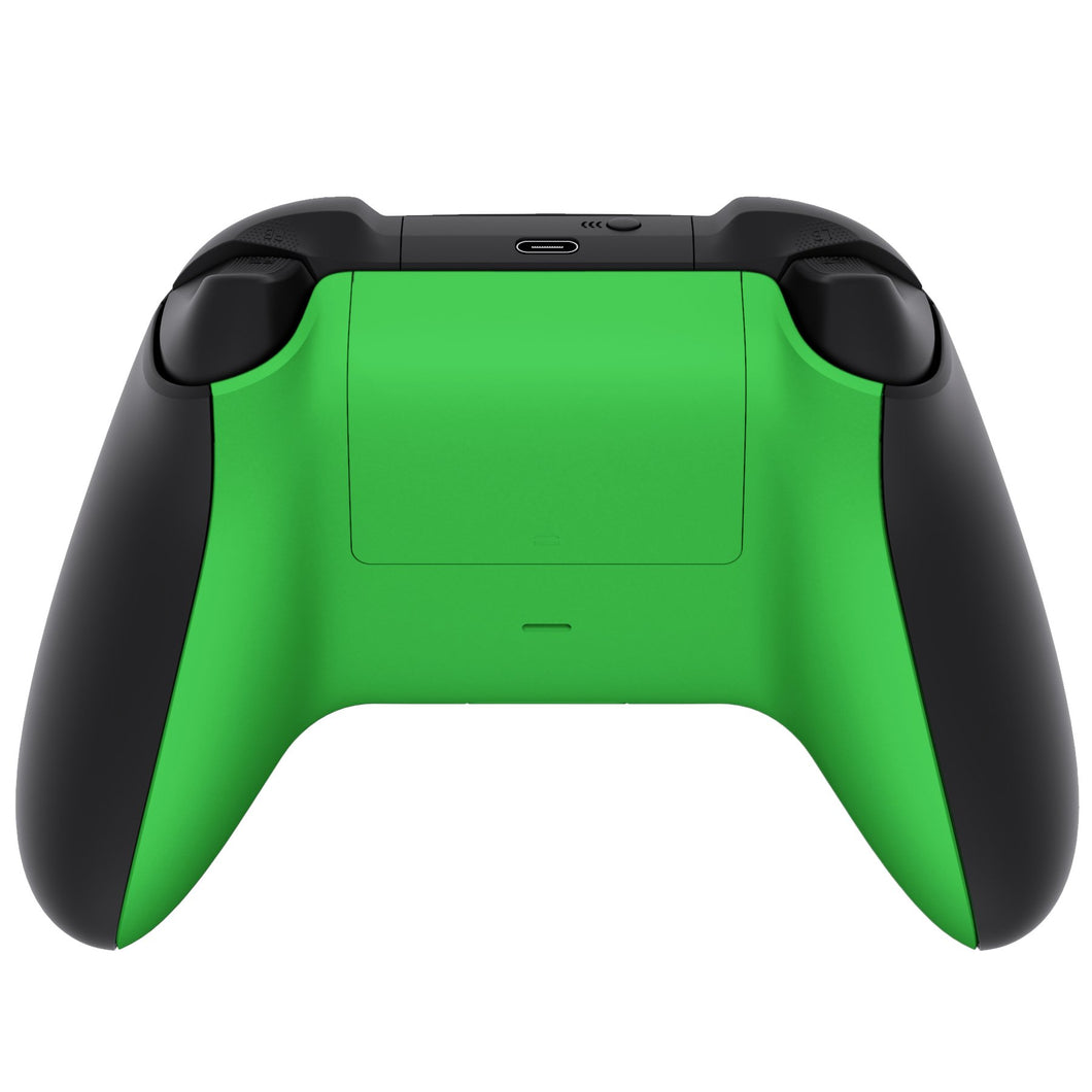 Soft Touch Lime Green Back Shell And Battery Cover For Xbox Series X/S Controller-BX3P306WS