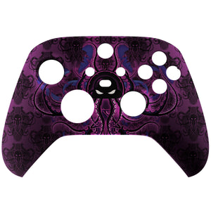 Soft Touch Purple Octopus Front Shell For Xbox Series X/S Controller-FX3T130WS - Extremerate Wholesale