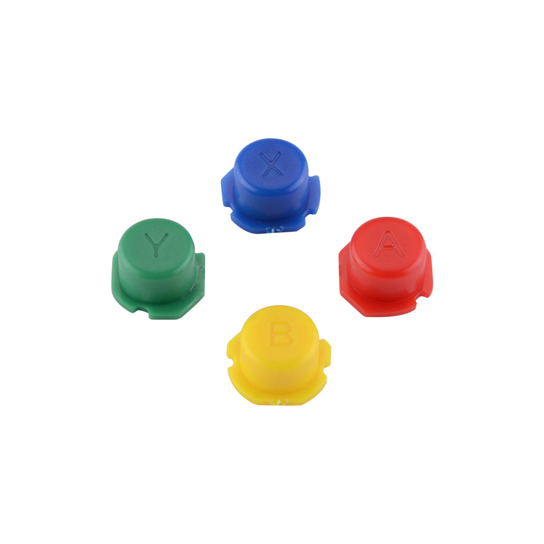 Soft Touch Red Yellow Blue Green 4in1 ABXY Button Kits For NS Lite-HL402