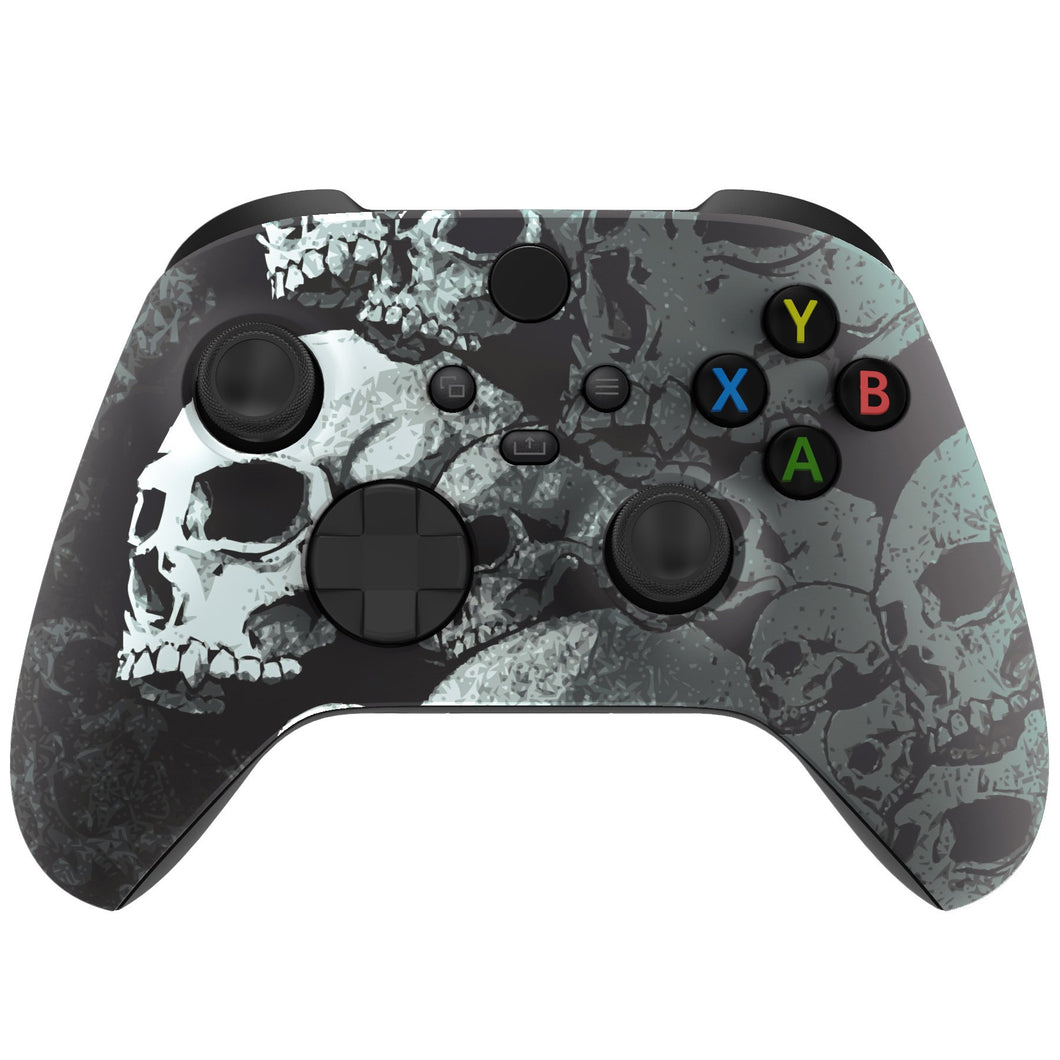 Soft Touch Secluded Skulls Front Shell For Xbox Series X/S Controller-FX3T120WS - Extremerate Wholesale