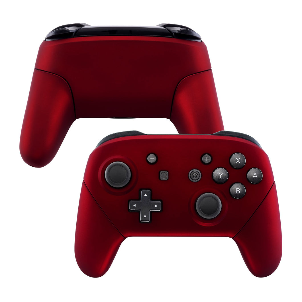 Vampire Red Full Shells And Handle Grips For NS Pro Controller-FRP302WS - Extremerate Wholesale