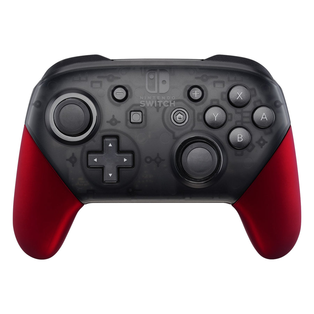 Soft Touch Vampire Red Handle Grips For NS Pro Controller-GRP302WS