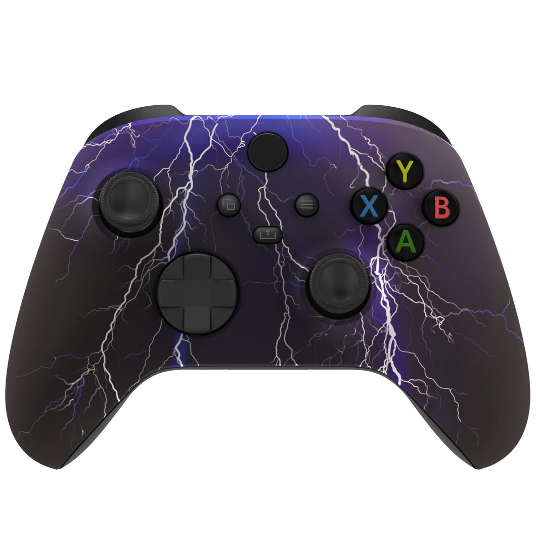 Soft Touch Violet Storm Front Shell For Xbox Series X/S Controller-FX3T118WS