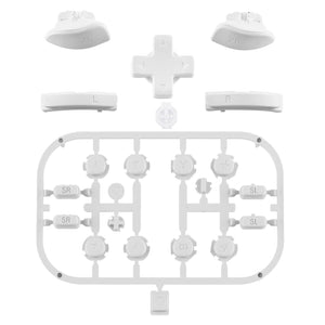 White 22in1 Button Kits For NS Switch Joycon & OLED Joycon Dpad Controller-BZP303WS - Extremerate Wholesale