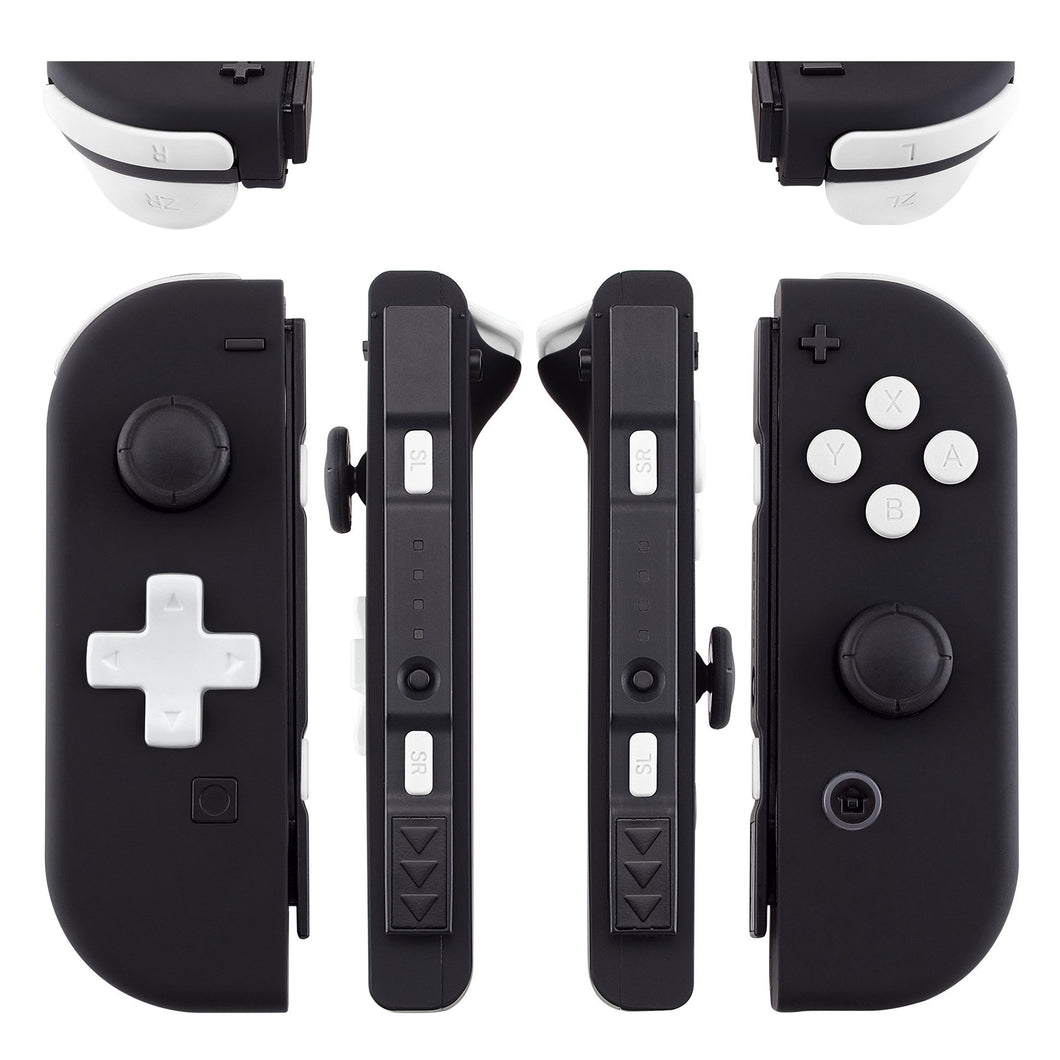 Matte UV White 22in1 Button Kits For NS Switch Joycon & OLED Joycon Dpad Controller-BZP303WS