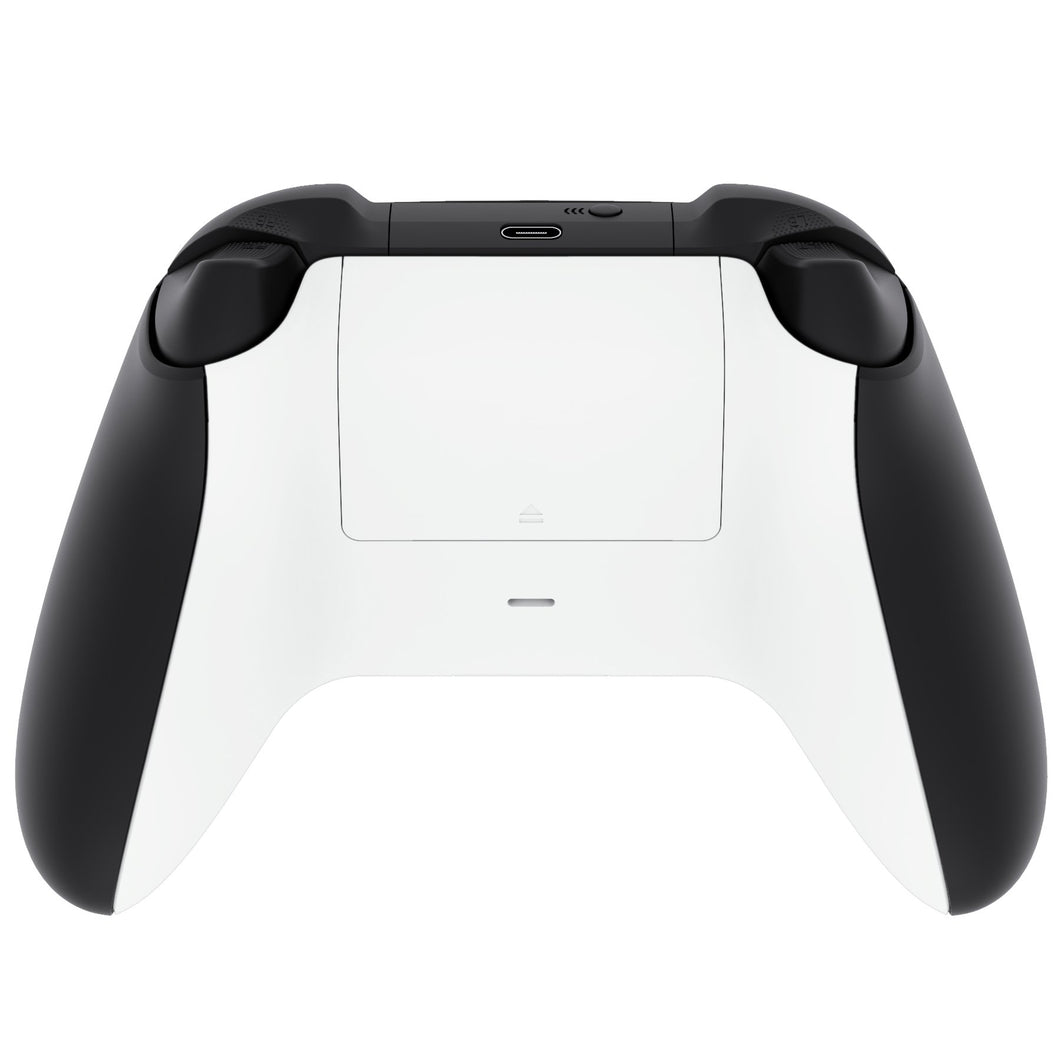 White Back Shell And Battery Cover For Xbox Series X/S Controller-BX3P308WS