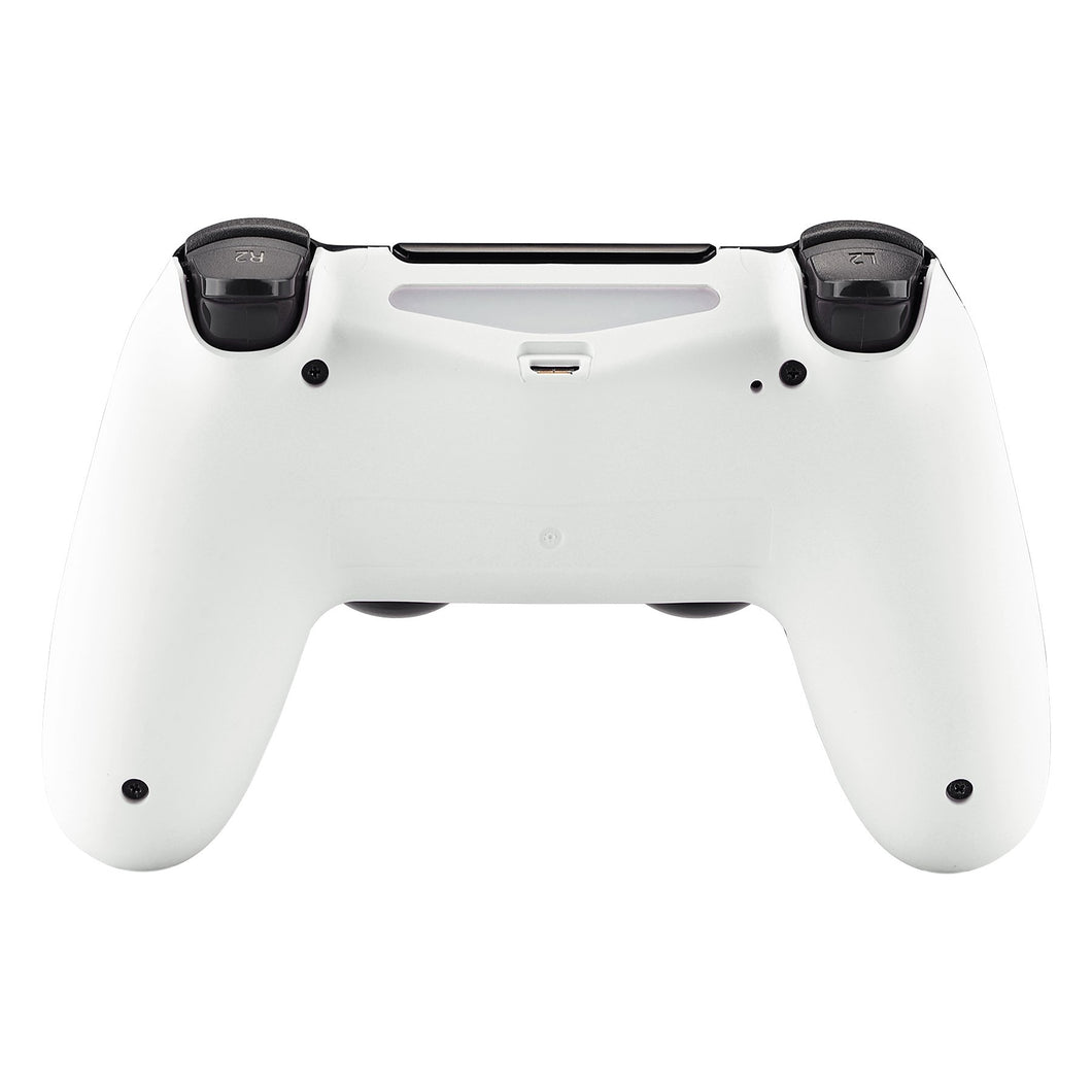 White Back Shell Compatible With PS4 Gen2 Controller-SP4BP08WS