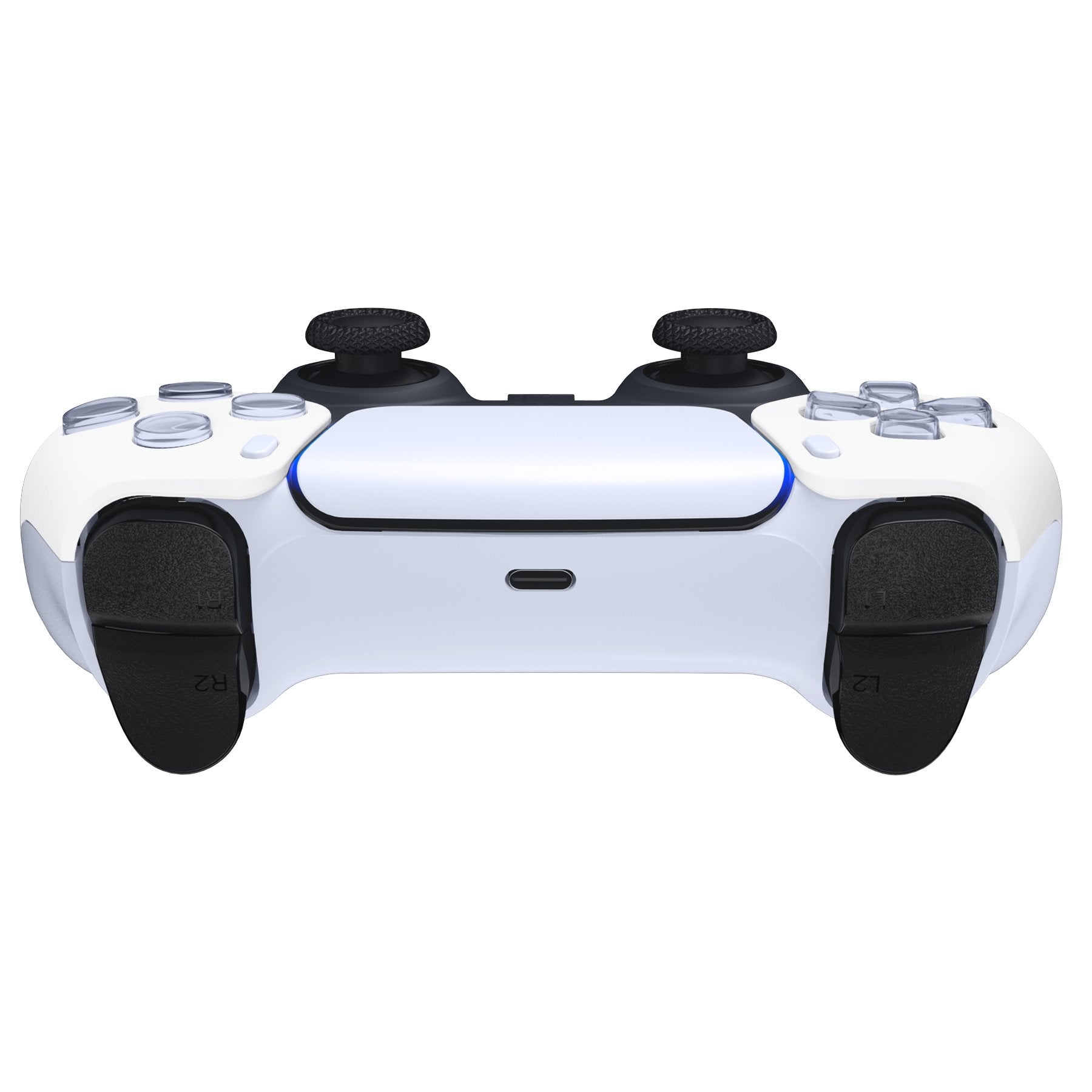 Matte UV White Front Shell Compatible With PS5 Controller-MPFP3008V1WS