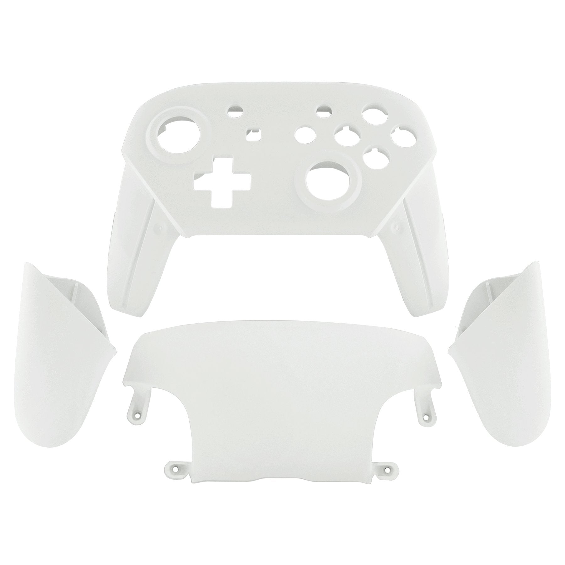 White Full Shells And Handle Grips For NS Pro Controller-FRP306V1WS