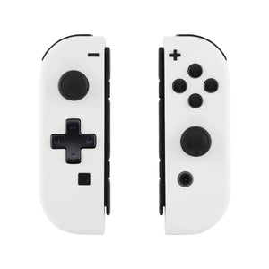 White Shells For NS Switch Joycon & OLED Joycon Dpad Version-JZP303V1WS - Extremerate Wholesale