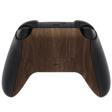 Soft Touch Wooden Grain Back Shell And Battery Cover For Xbox Series X/S Controller-BX3S215WS - Extremerate Wholesale