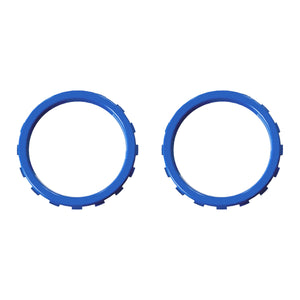 Solid Deep Blue Custom Replacement Accent Rings For Xbox Elite Series 2 Core & Elite Series 2 & Xbox One Elite & eXtremeRate ASR Version Shell For Xbox Series X/S Controller-XOJ1326 - Extremerate Wholesale