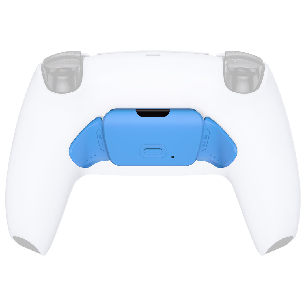 Solid Starlight Blue Replacement Redesigned K1 K2 Back Button Housing Shell Compatible With PS5 Controller Extremerate Rise Remap Kit-WPFM5006
