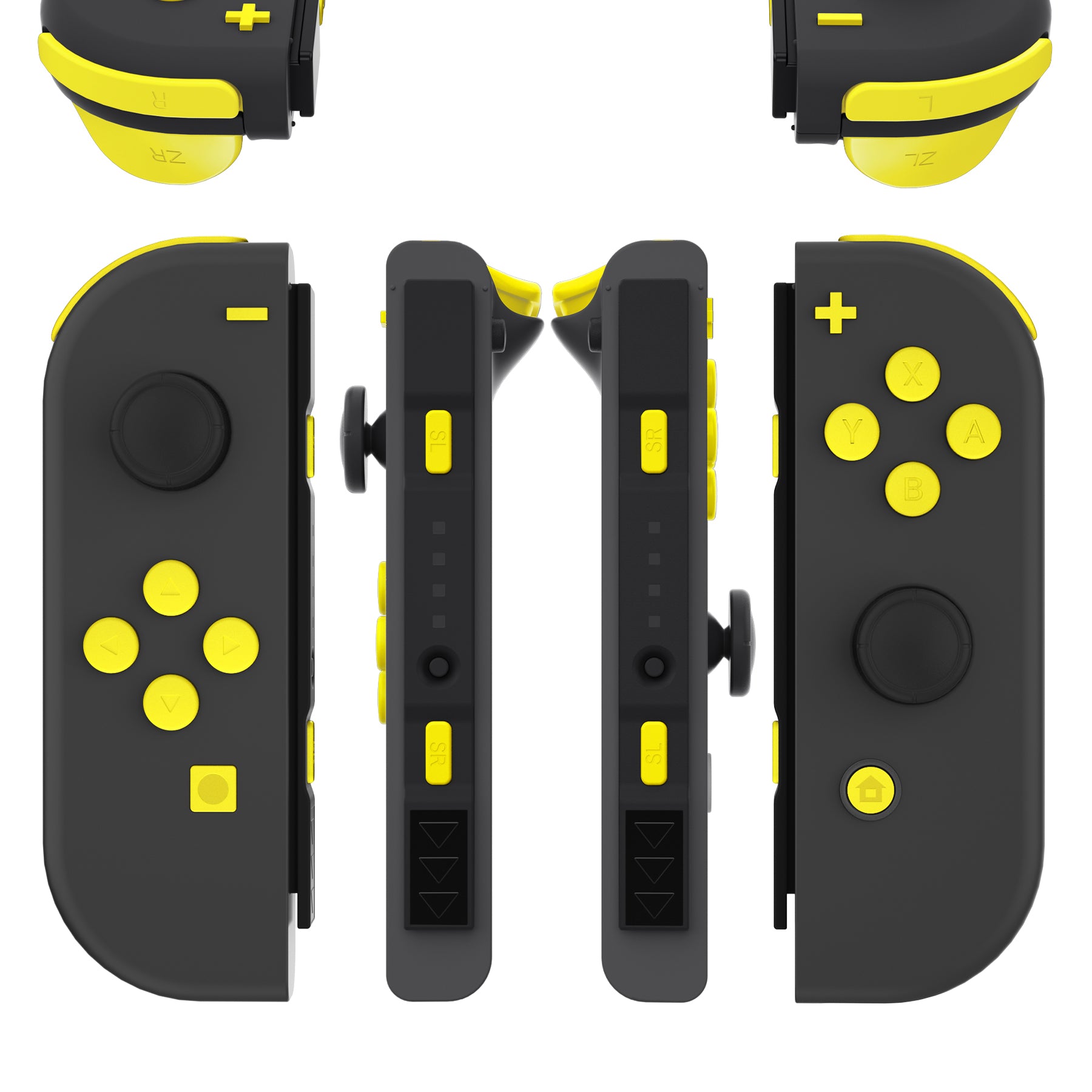Solid Sunflower Yellow 21in1 Button Kits For NS Switch Joycon