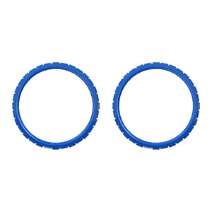 Solid Unpainted Deep Blue Accent Rings Compatible With PS5 Controller-JPF5005WS - Extremerate Wholesale