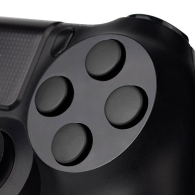 Solid Black Buttons Compatible With PS4 Controller-P4J0209 - Extremerate Wholesale