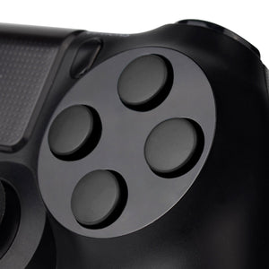 Solid Black Buttons Compatible With PS4 Controller-P4J0209 - Extremerate Wholesale