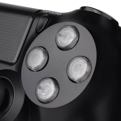 Solid Clear Buttons Compatible With PS4 Controller-P4J0216 - Extremerate Wholesale