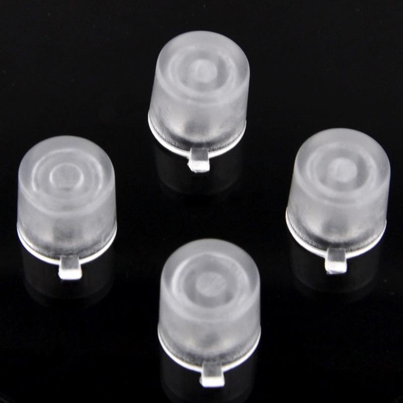 Solid Clear Buttons Compatible With PS4 Controller-P4J0216