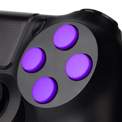 Solid Purple Buttons Compatible With PS4 Controller-P4J0206 - Extremerate Wholesale