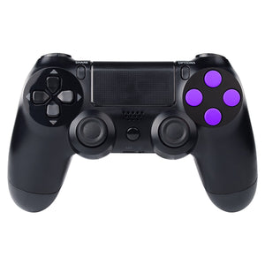 Solid Purple Buttons Compatible With PS4 Controller-P4J0206 - Extremerate Wholesale