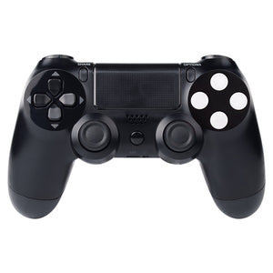 Solid White Buttons Compatible With PS4 Controller-P4J0210 - Extremerate Wholesale